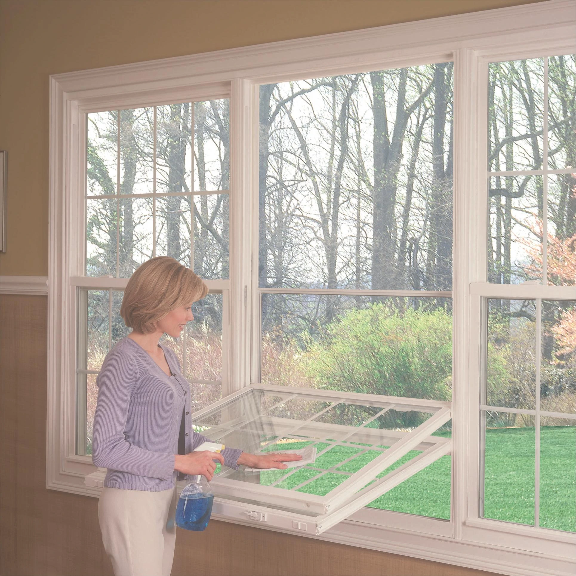 ZH83 Classic Aluminum Single/Double Hung Window