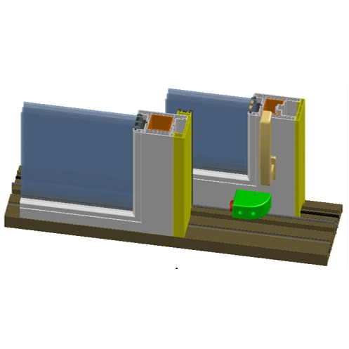 E195 Tightly Sealed uPVC/Vinyl Lift and Slide Door