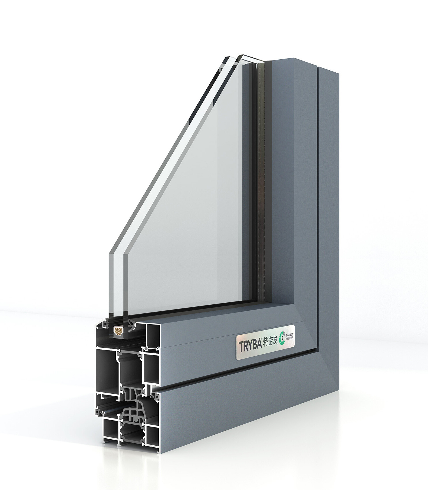 昕丽PLUS-70外开系统窗样角03