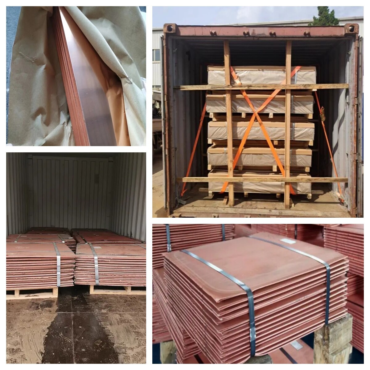 copper plate packing