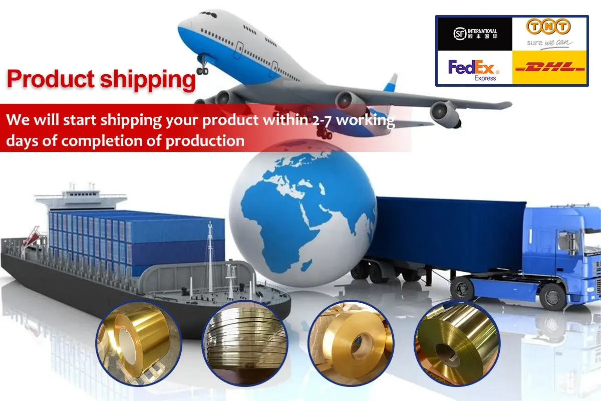 brass coil transportation