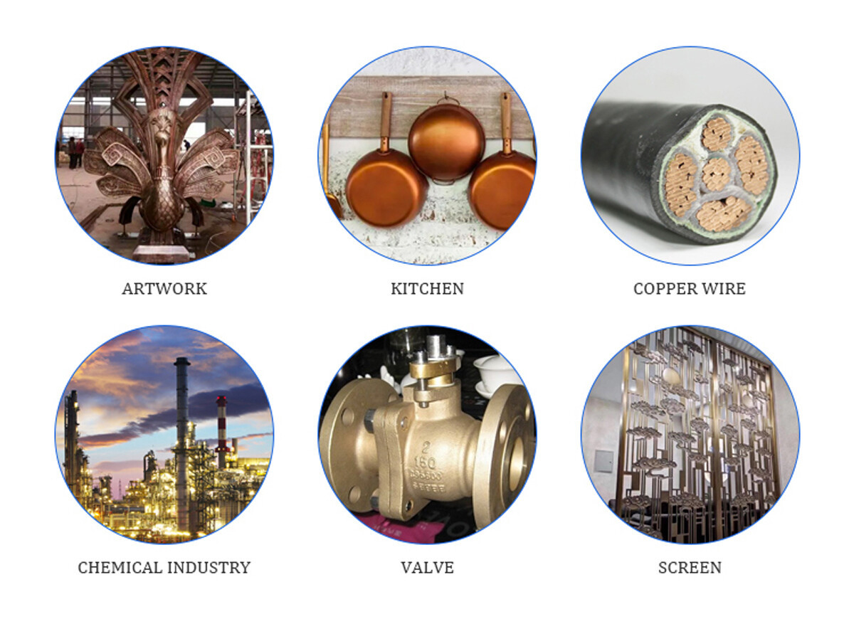 copper plate application