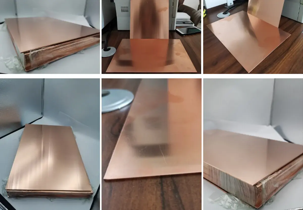 copper plate