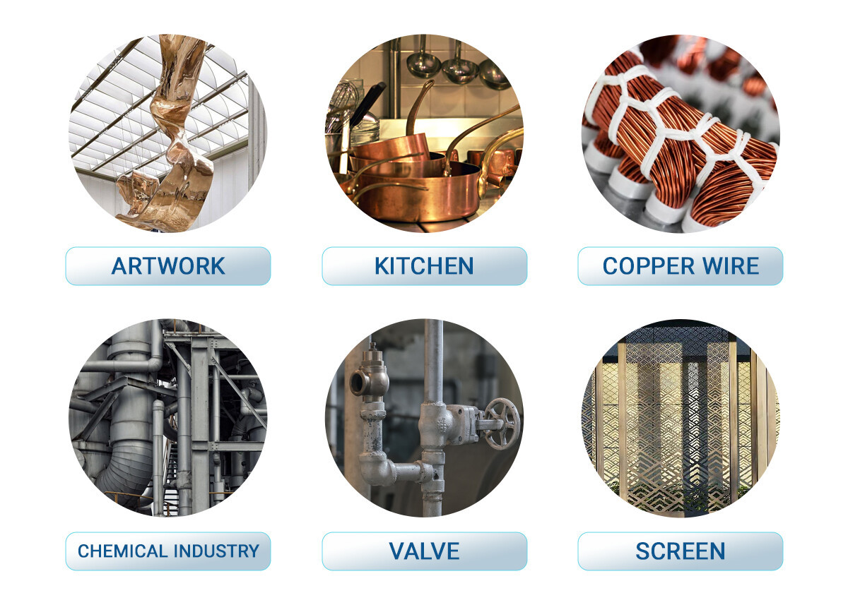 copper plate application