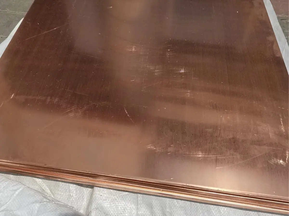 copper plate