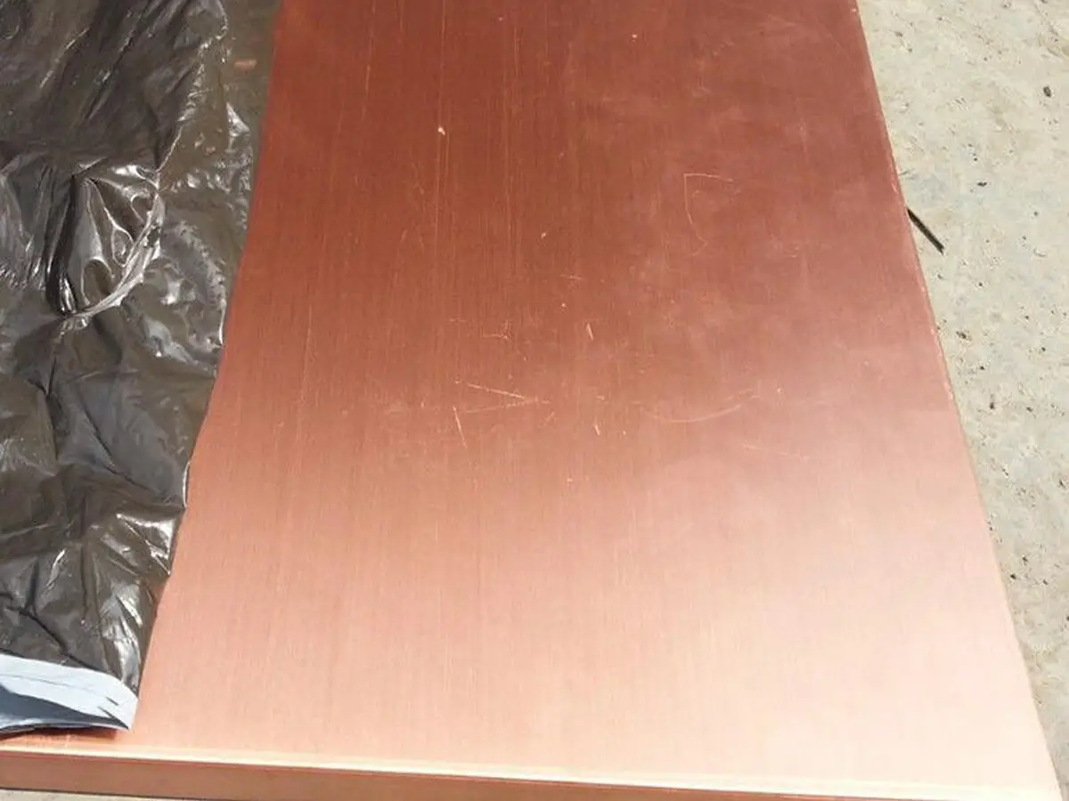 copper plate