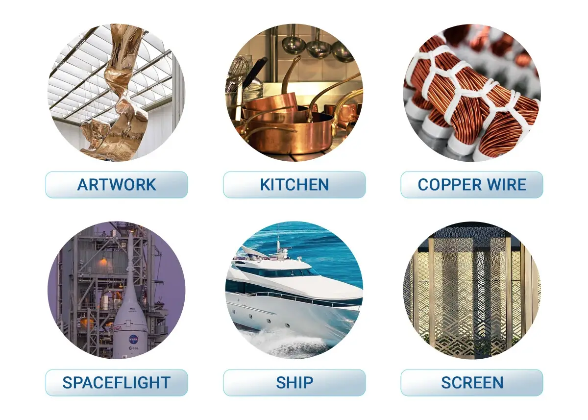 copper plate application