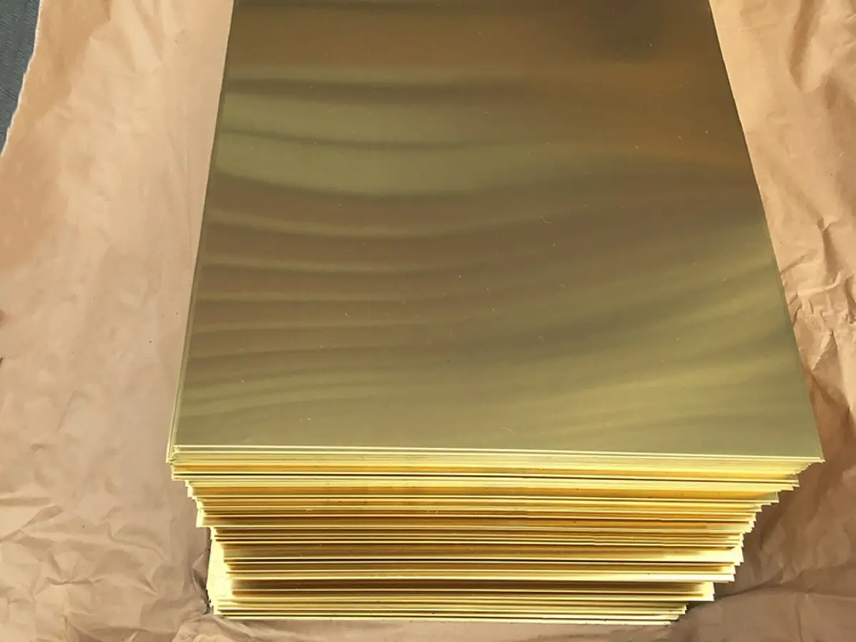 brass plate