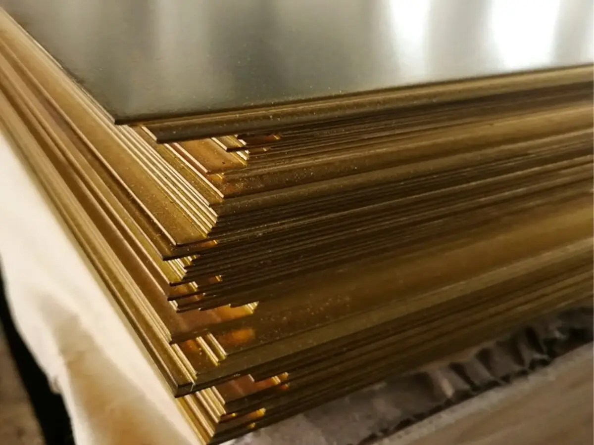 brass plate