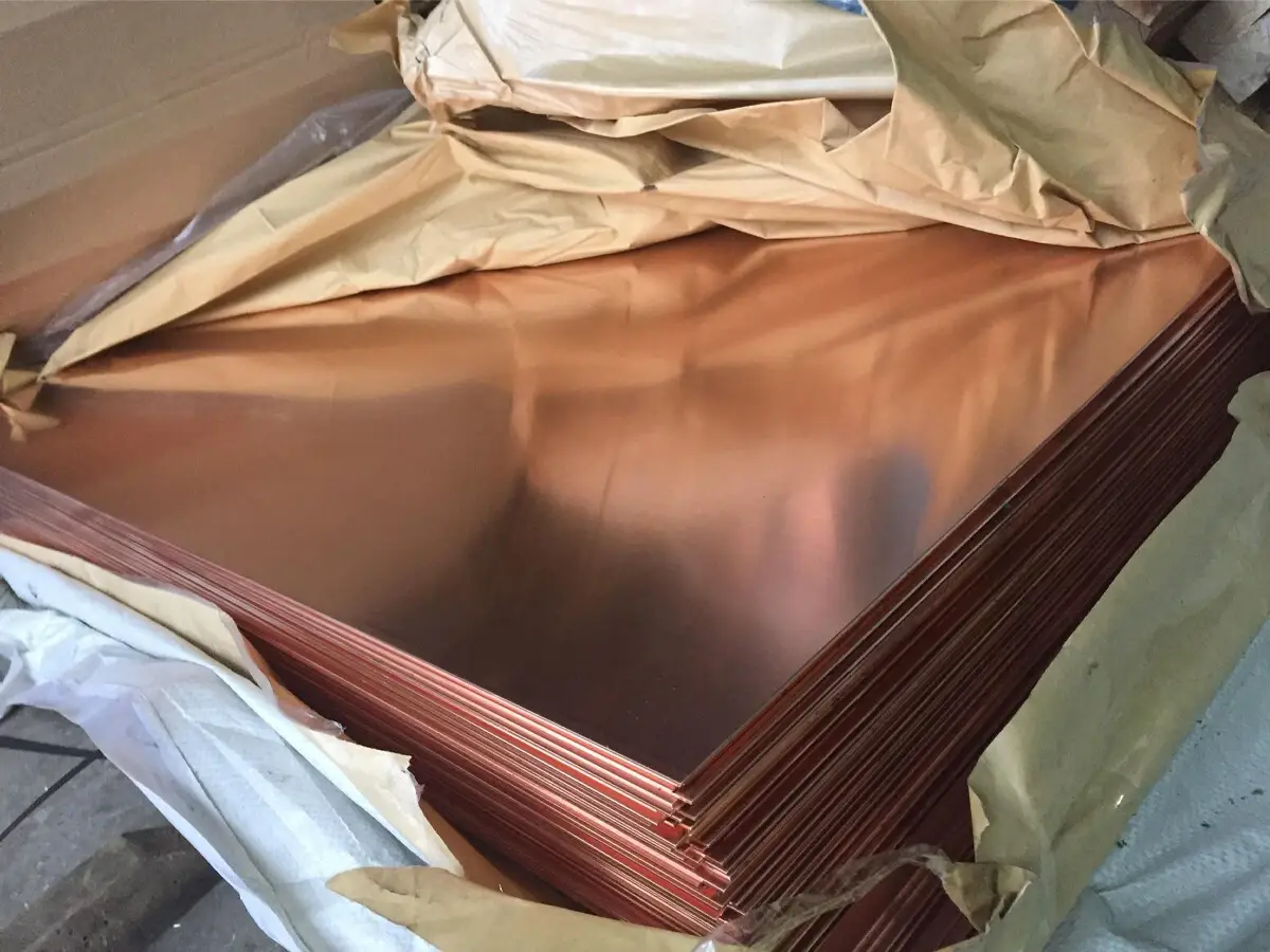 copper plate