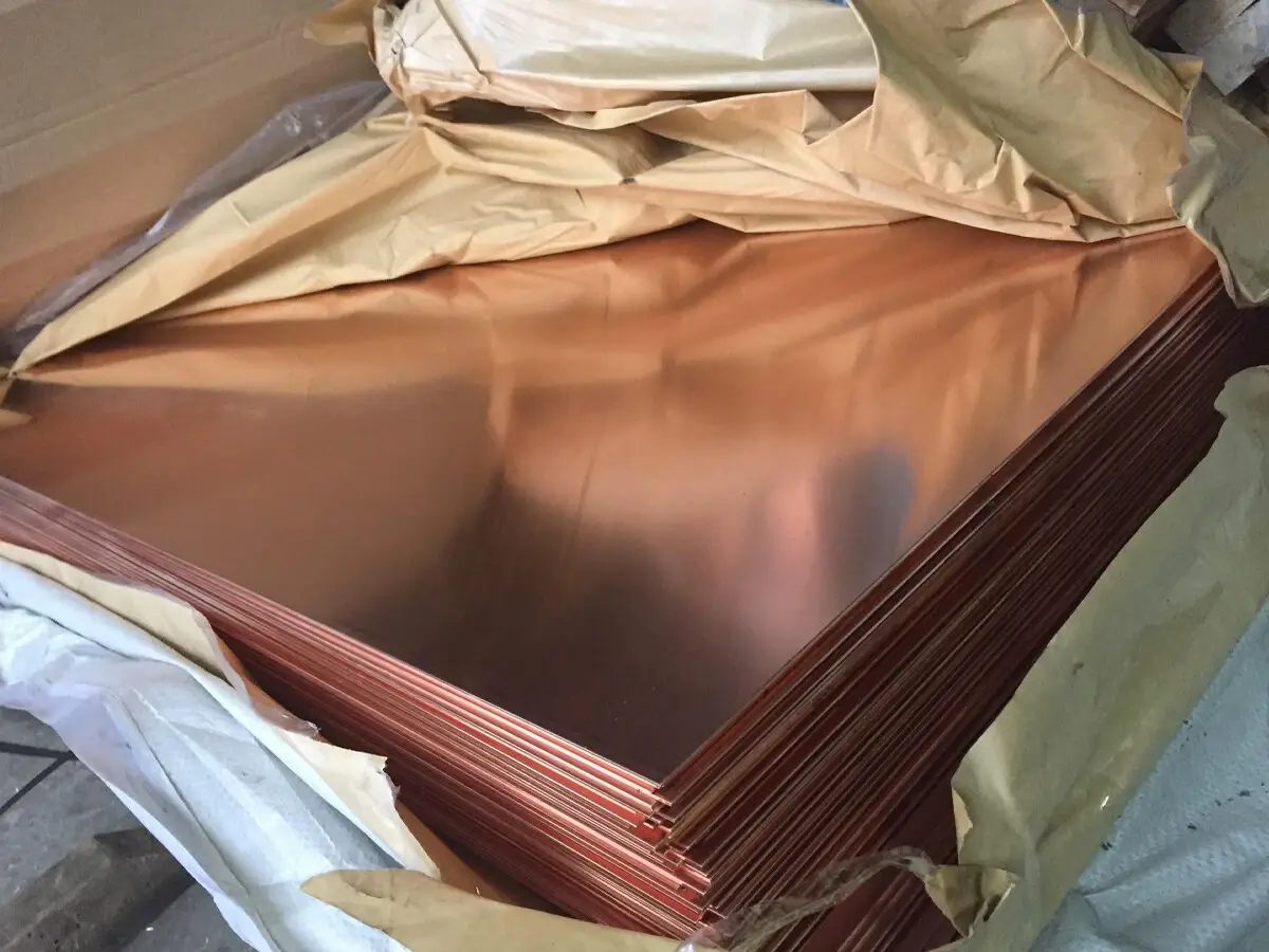 copper plate