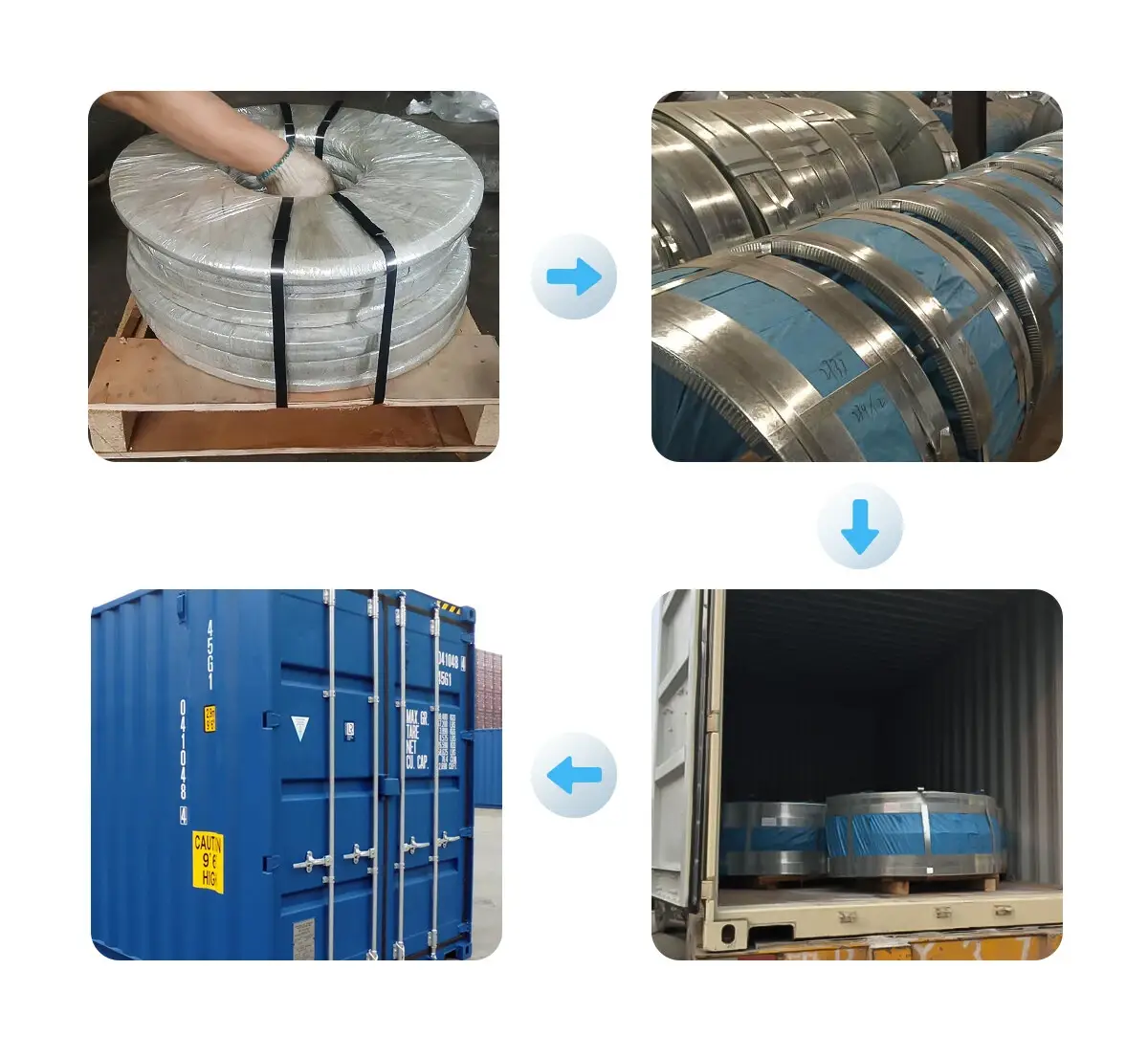 brass strip packing