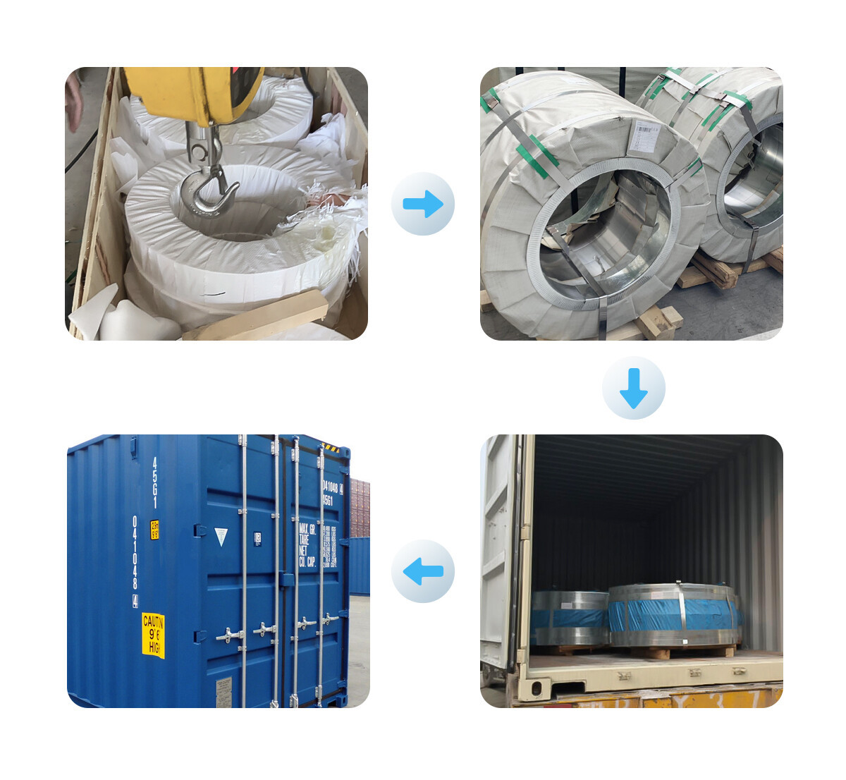 copper strip packing