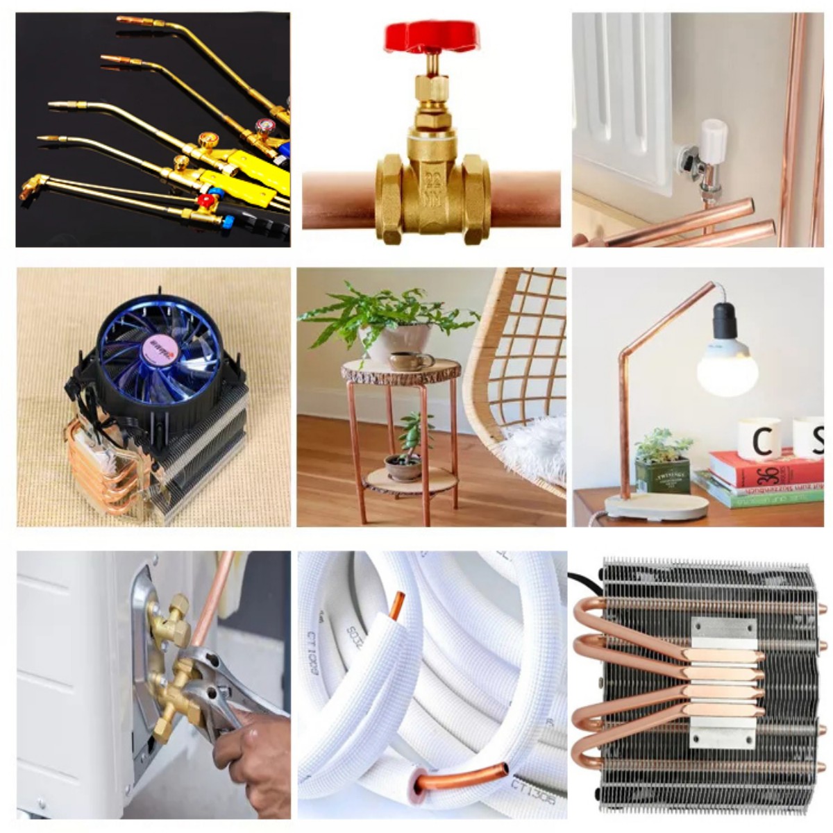 brass pipe application