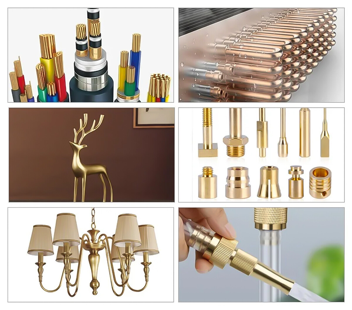 brass pipe application