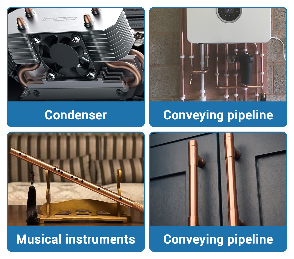 copper pipe application
