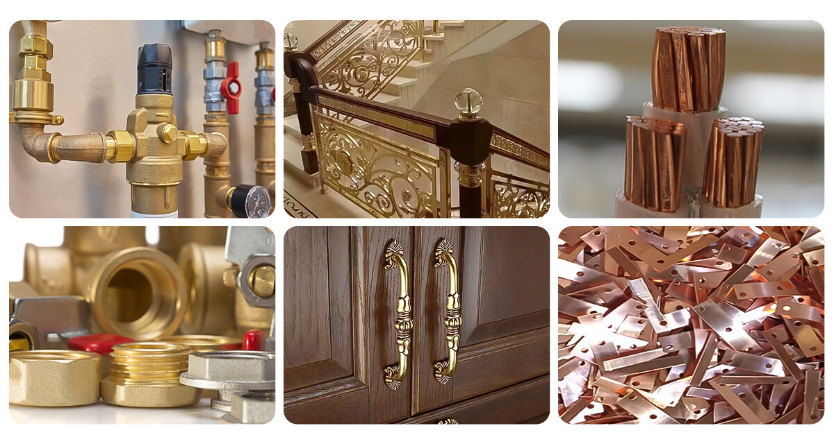 brass flat bar application