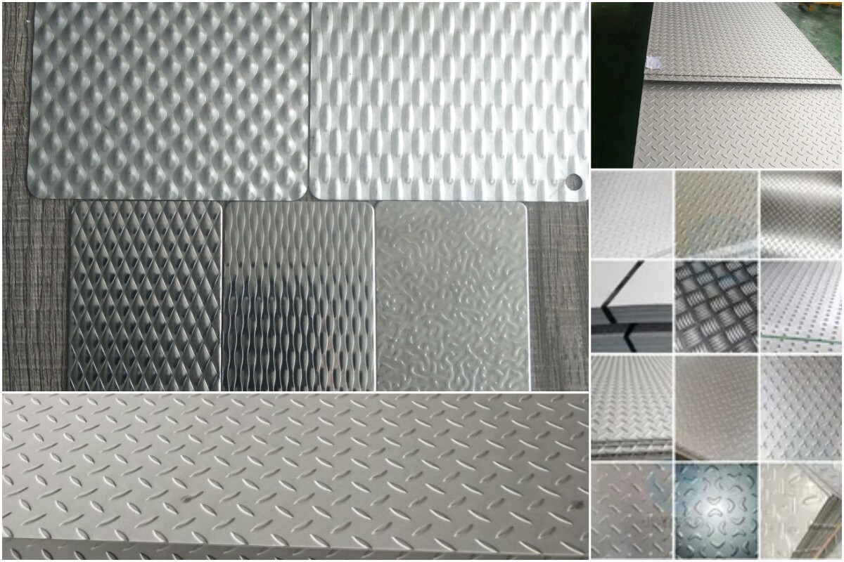 Stainless steel patterned plate Stainless steel patterned plate