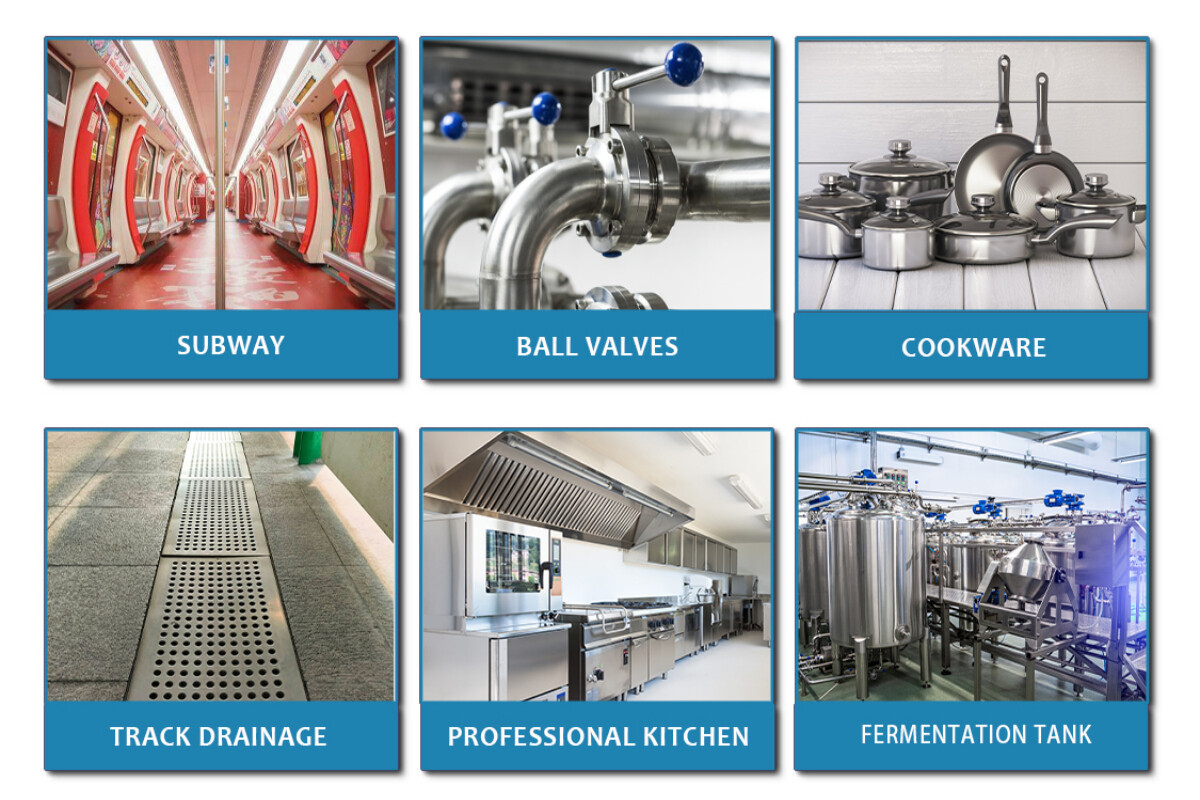 stainless steel plate application