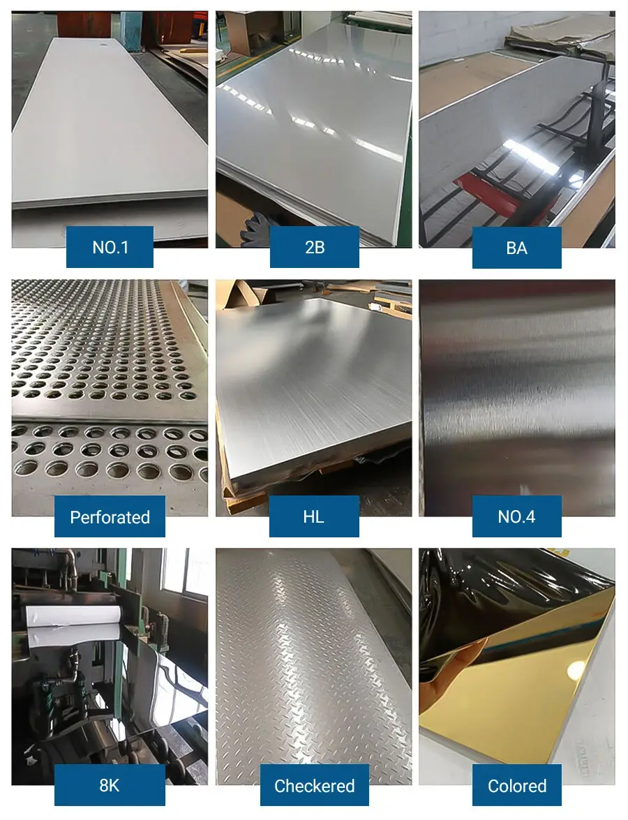 2205 Stainless Steel Plates surface
