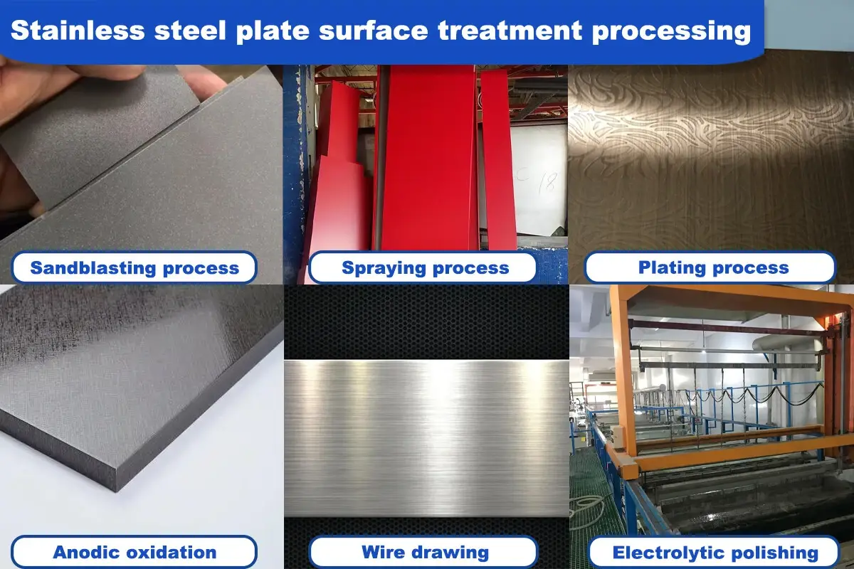 stainless steel round plate surface
