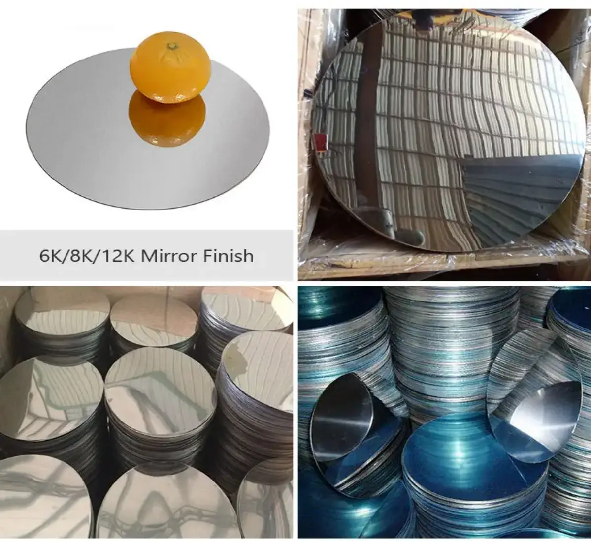 stainless steel round plate