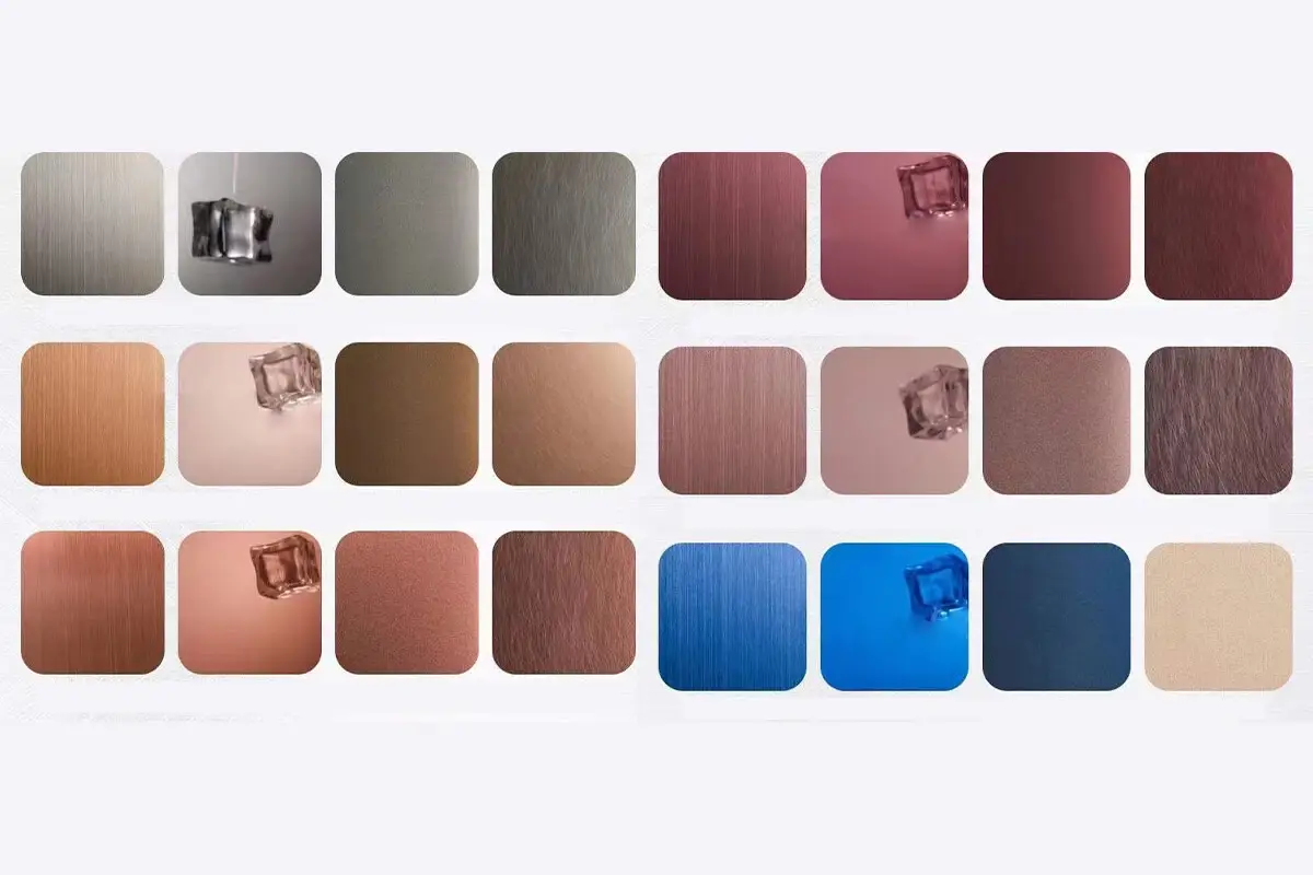 stainless steel color plate