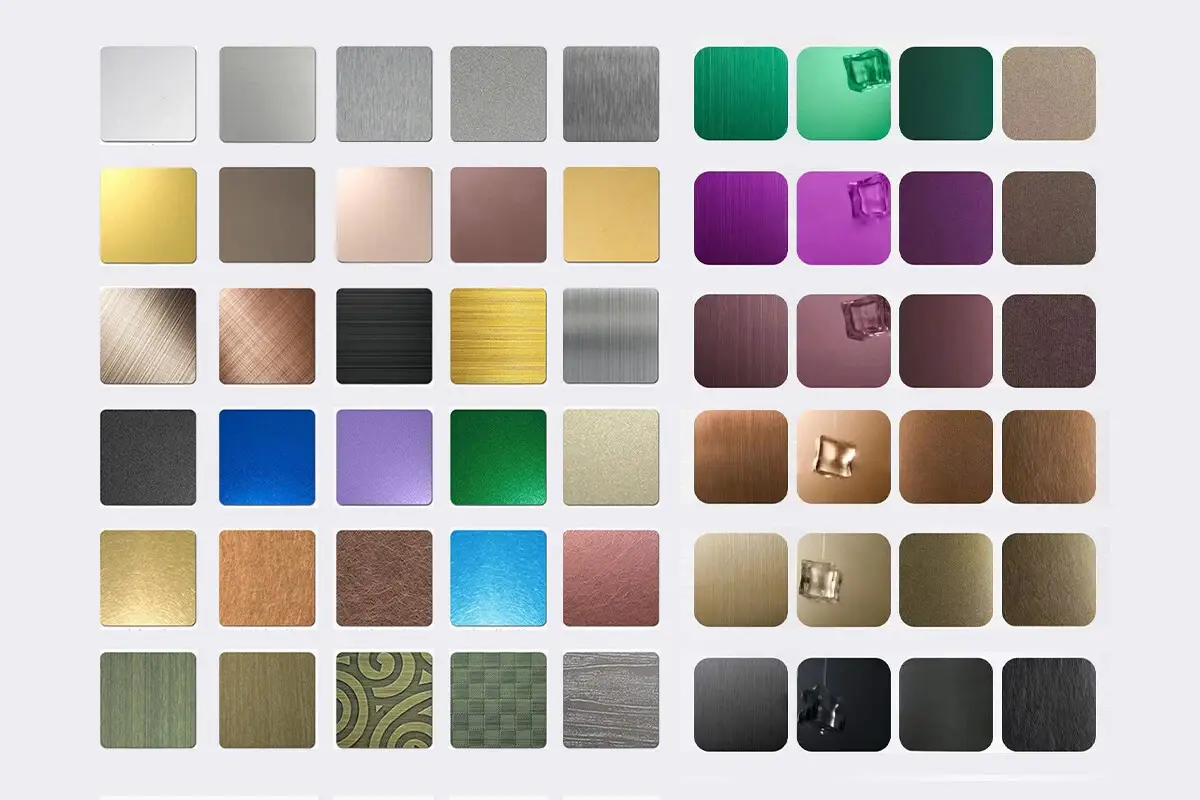 stainless steel color plate