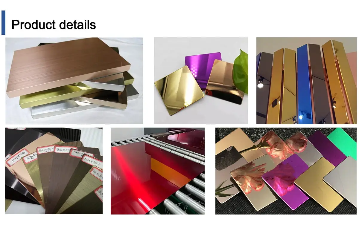 stainless steel color plate