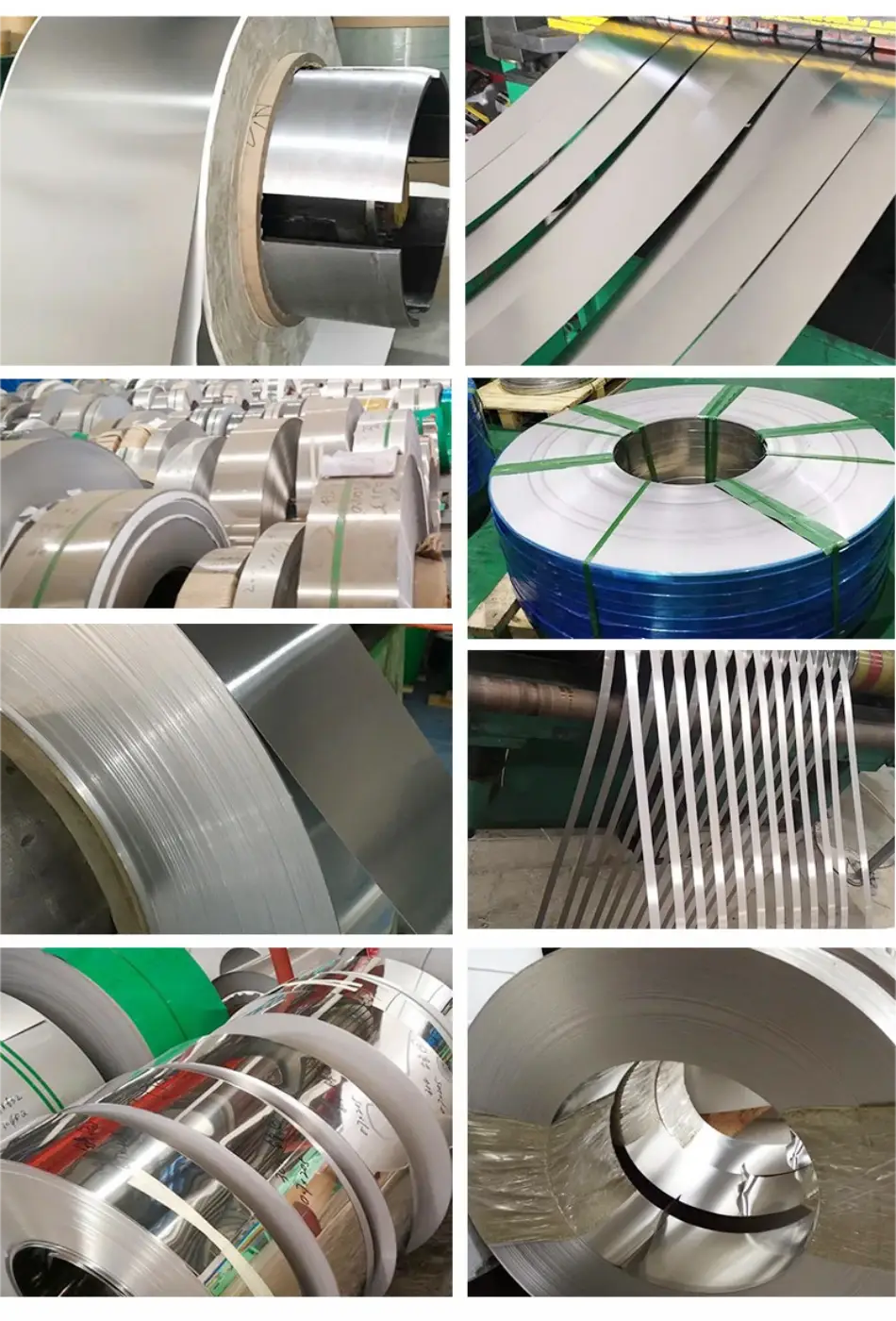 stainless steel coil detail display