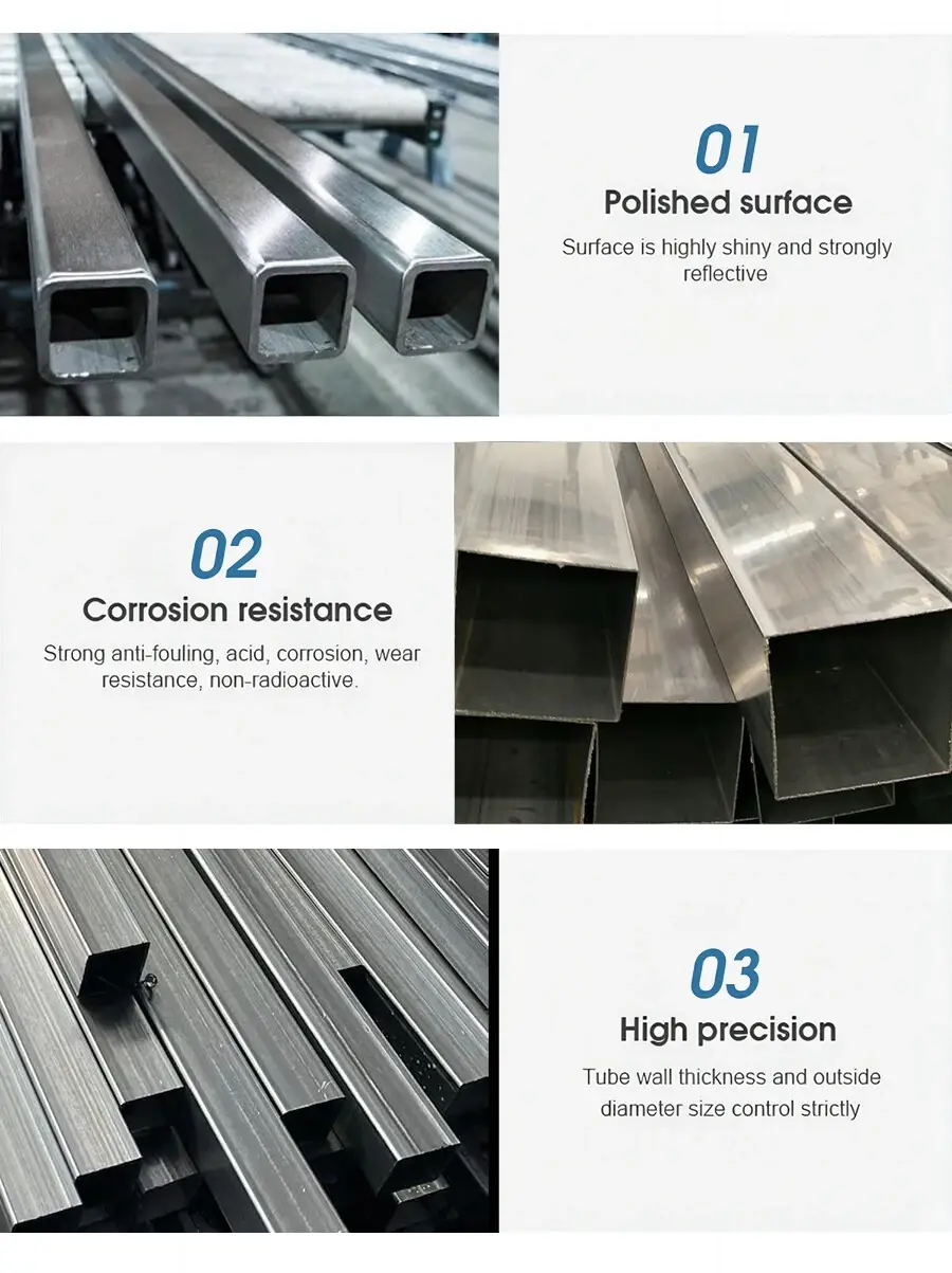 stainless steel square pipe