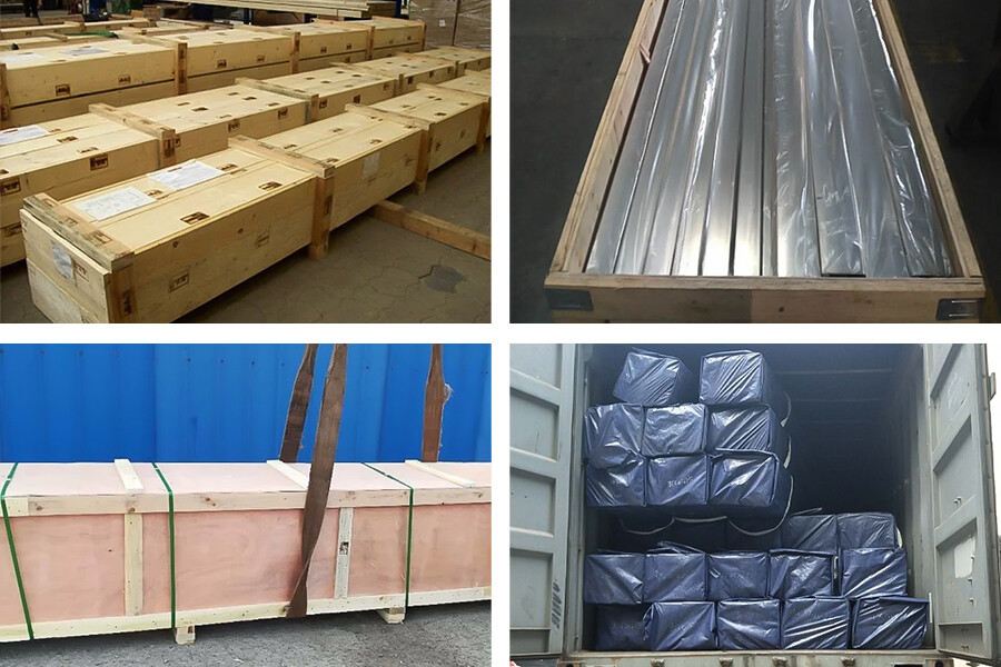 stainless steel square pipe packing stainless steel square pipe packing