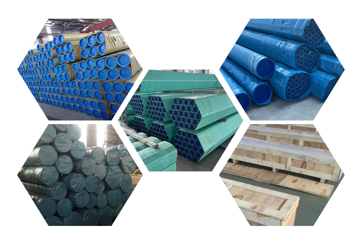 stainless steel pipe packing stainless steel pipe packing