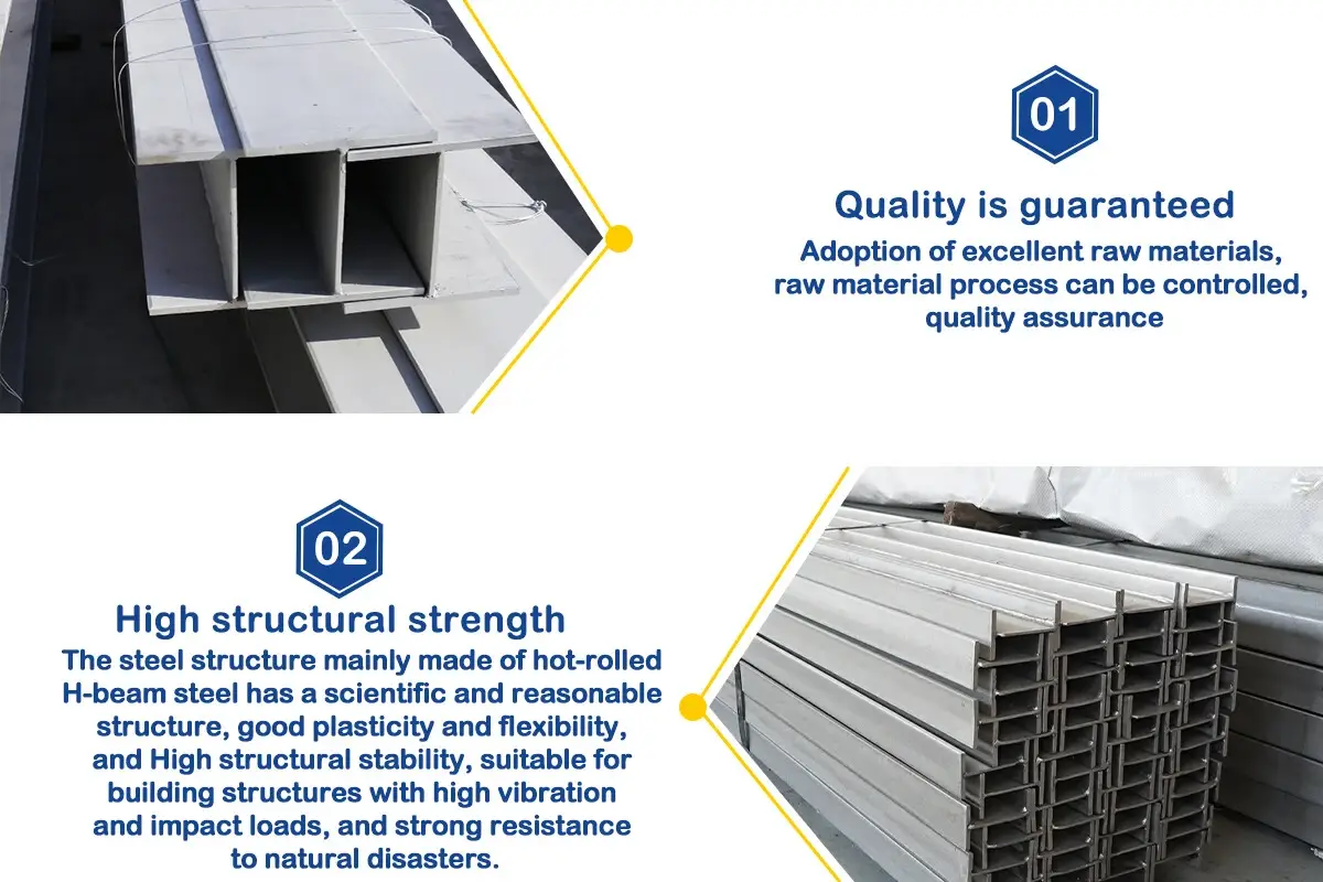 stainless steel h beam