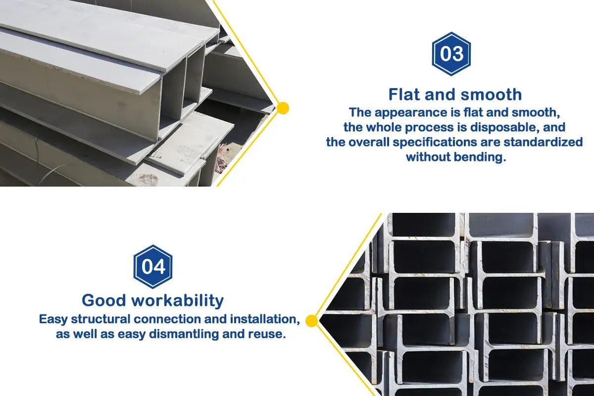 stainless steel h beam