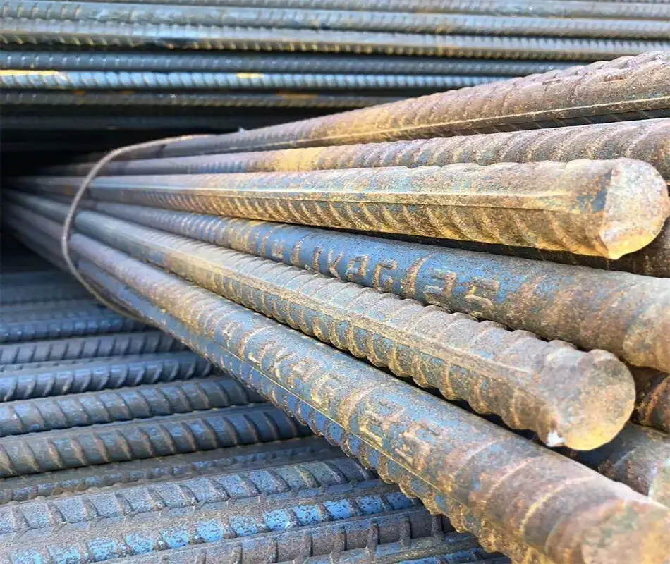stainless steel rebar detail display