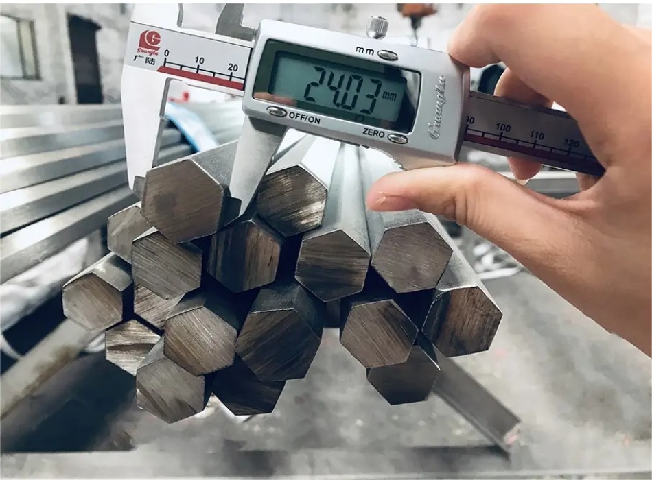 Stainless steel hexagonal bar