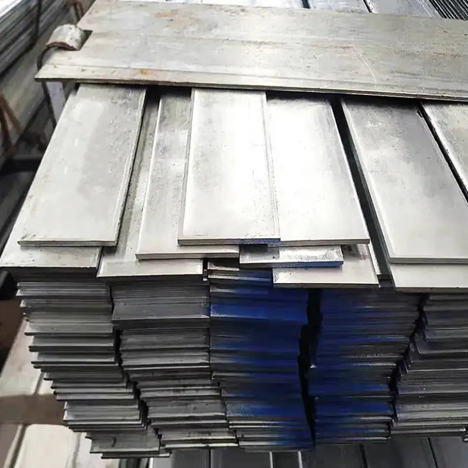 stainless steel flat bar detail display
