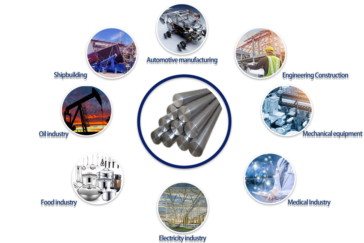 stainless steel bar application