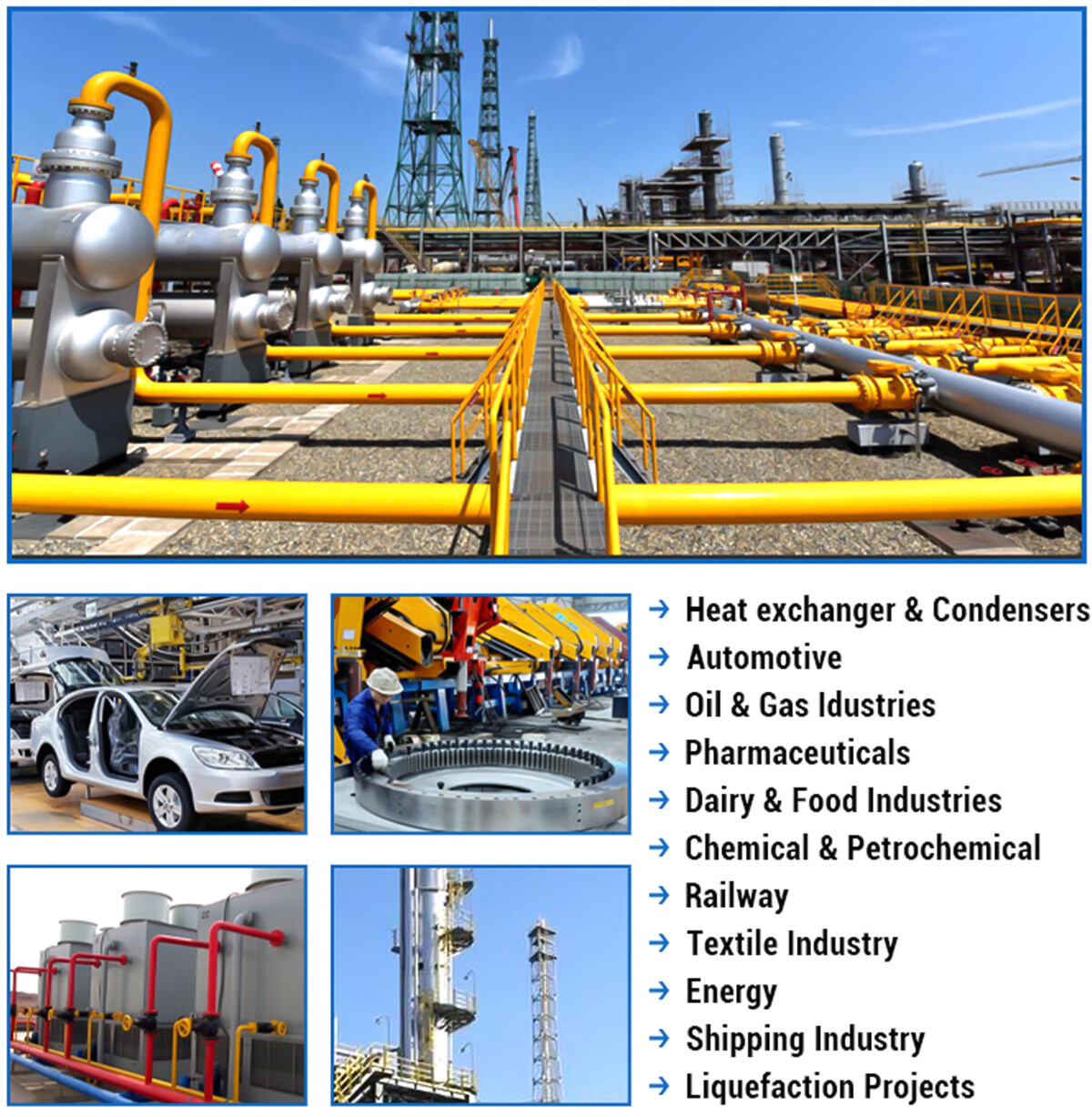 stainless steel strip application