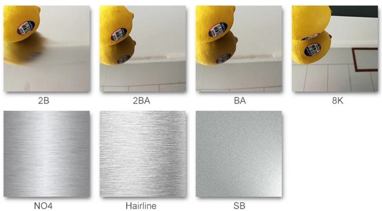 stainless steel strip surface