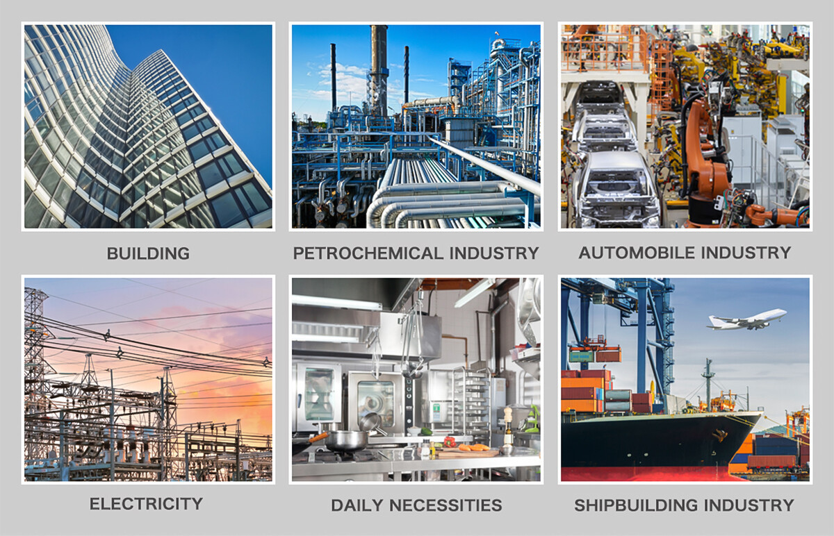 stainless steel pipe application