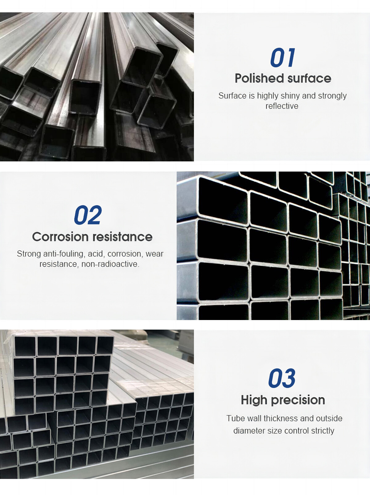 stainless steel square pipe