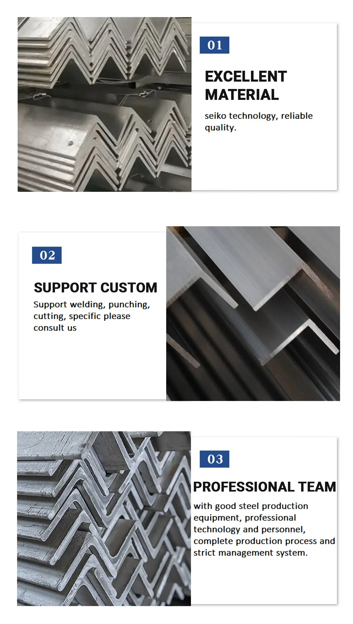 stainless steel angle bar