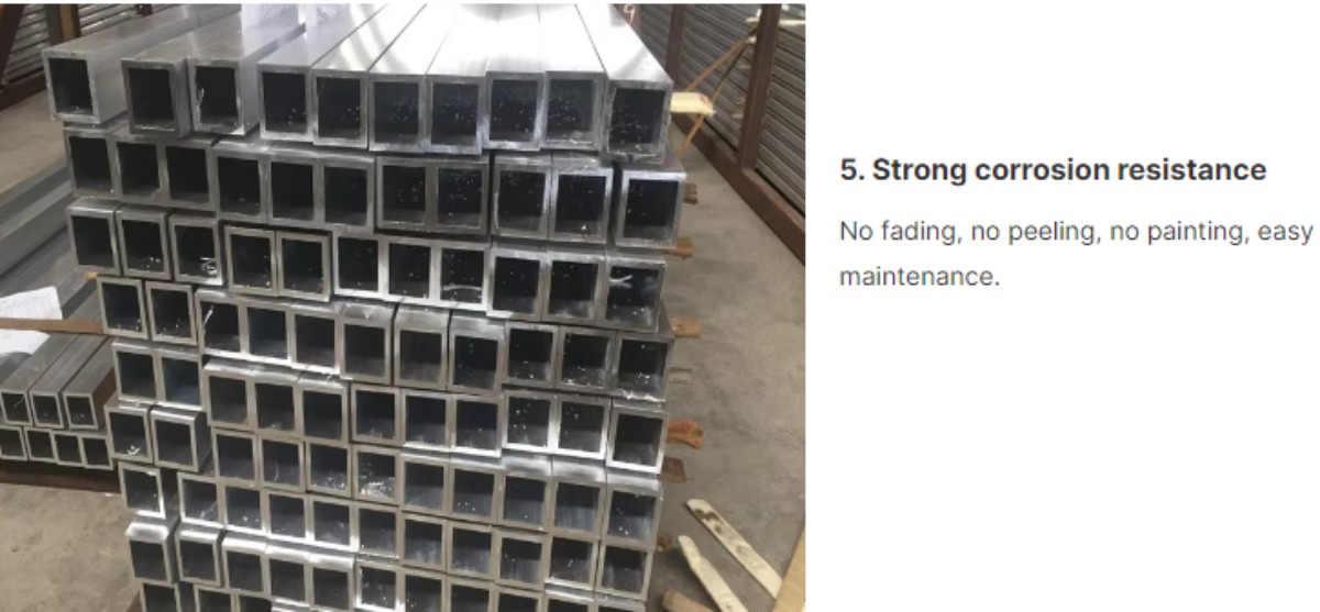 aluminum square pipe aluminum square pipe