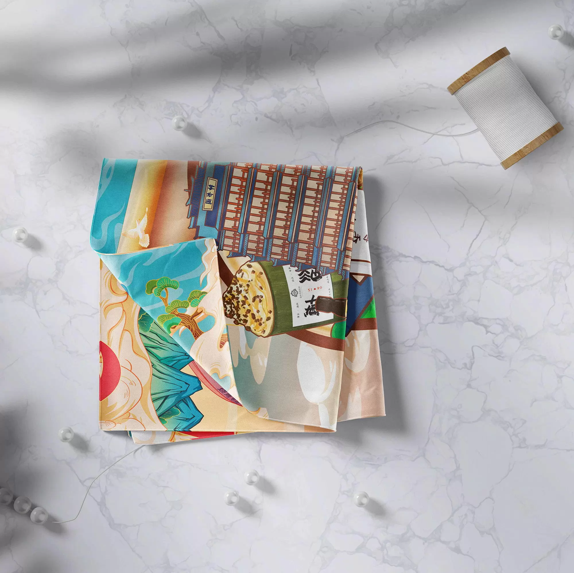 Silk handkerchief 
