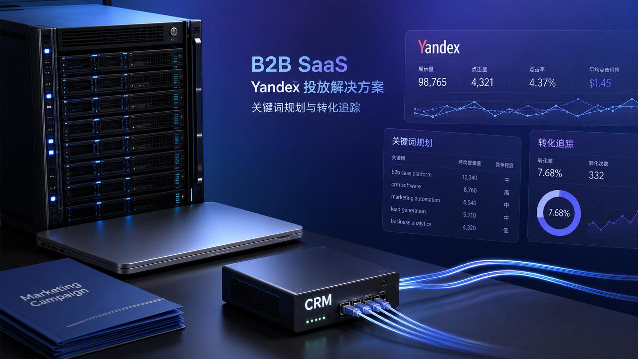 Yandex Advertising for B2B SaaS: Market Fit, Keyword Strategy, and Tracking