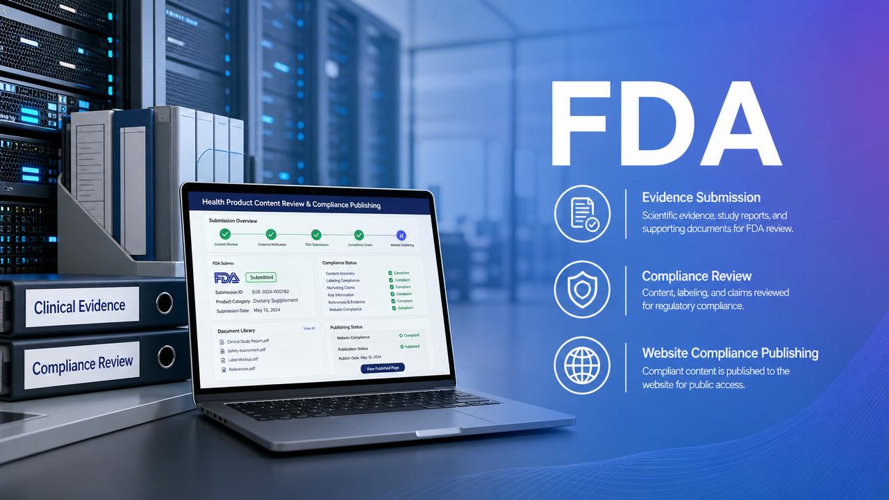 FDA Rule Ties Website Claims to Evidence Filings