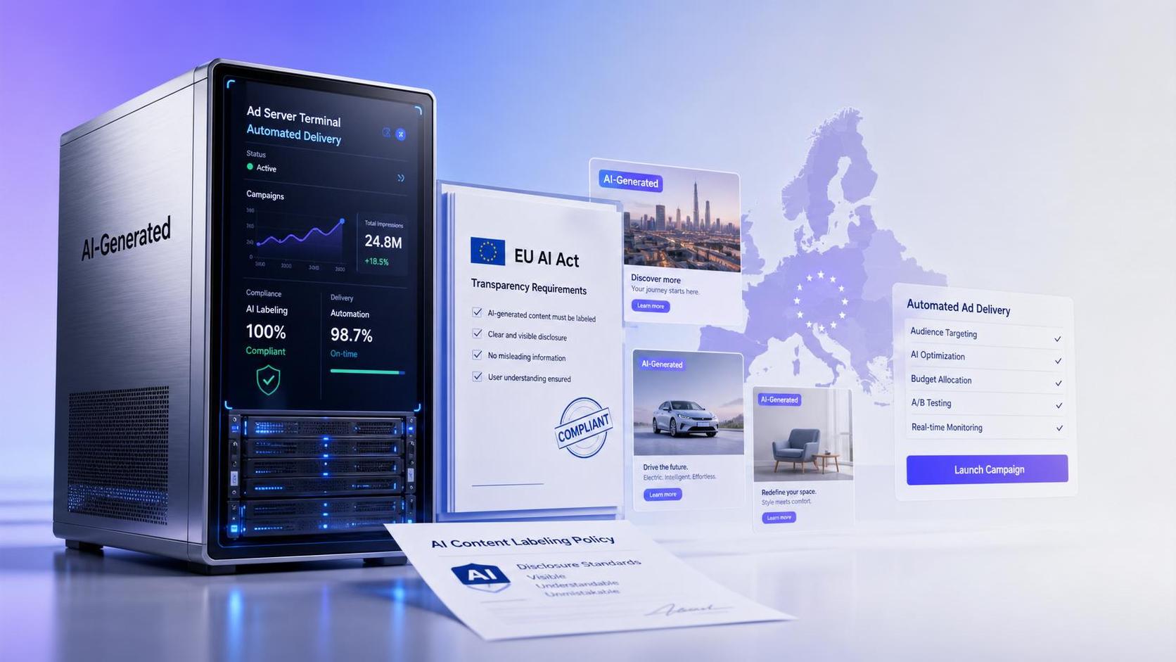 EU Requires AI Labels on Google and Bing Ads