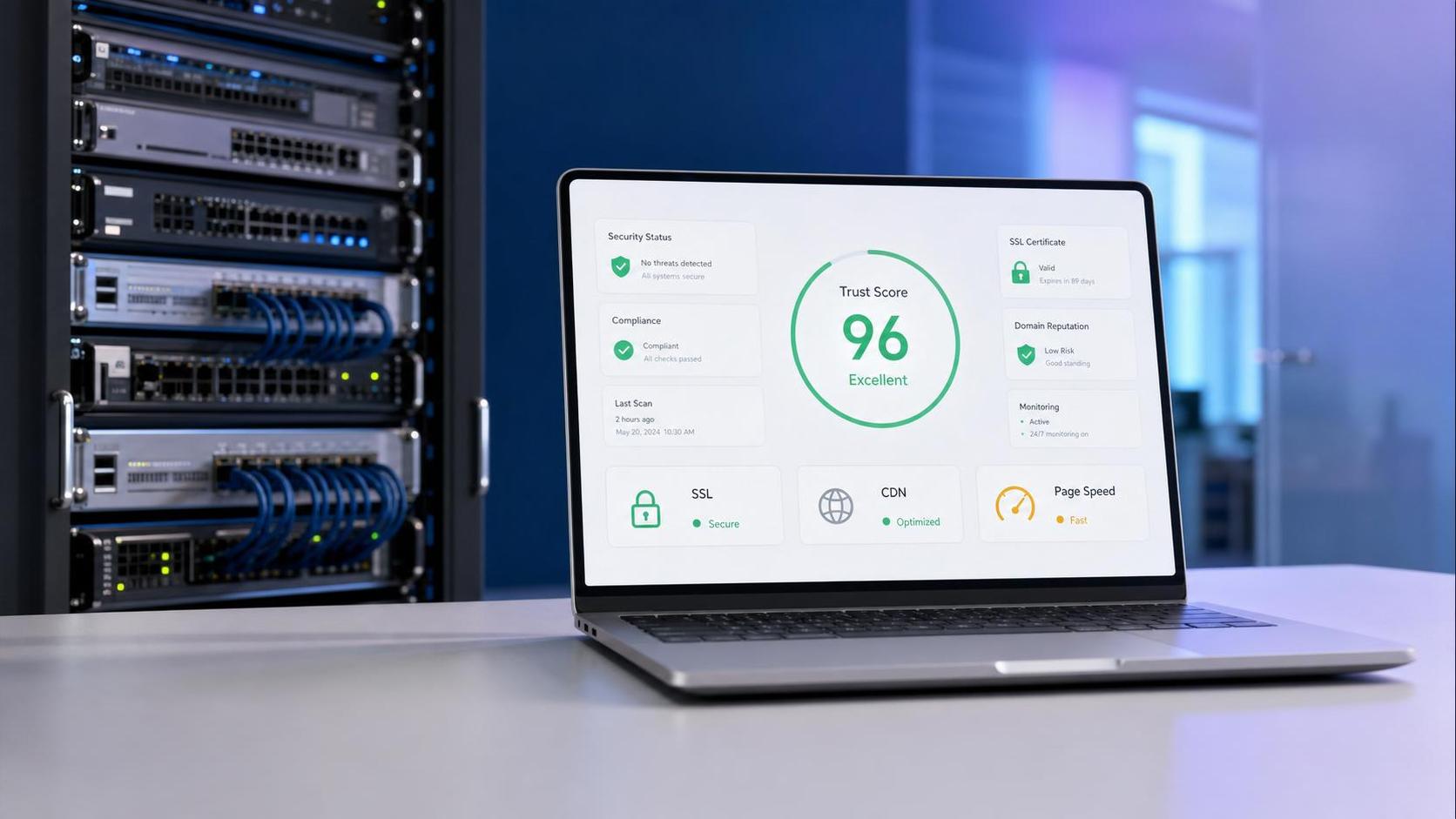 LinkedIn Adds Website Stack Trust Scores
